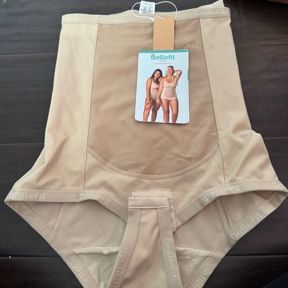 NWT BELLEFIT POSTPARTUM DOUBLE CORSET COMPRESSION GIRDLE SIDE ZIP M - Picture 3 of 6